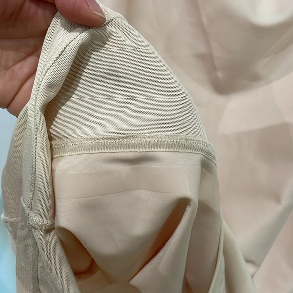 YUMMIE by Heather Thomson Nude Wear Your Own Bra Shaping Slip Size XL NWT - Picture 10 of 11